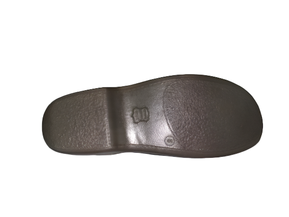 TEGO Black Push In Sandal