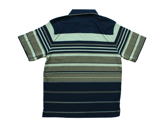 POINTING S/S Navy/Brown/Beige Golfer