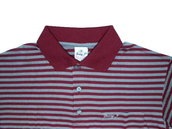 BENNY J S/S Red & Grey Golfer