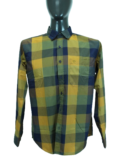 KG Yellow/Navy Class Fit Shirt