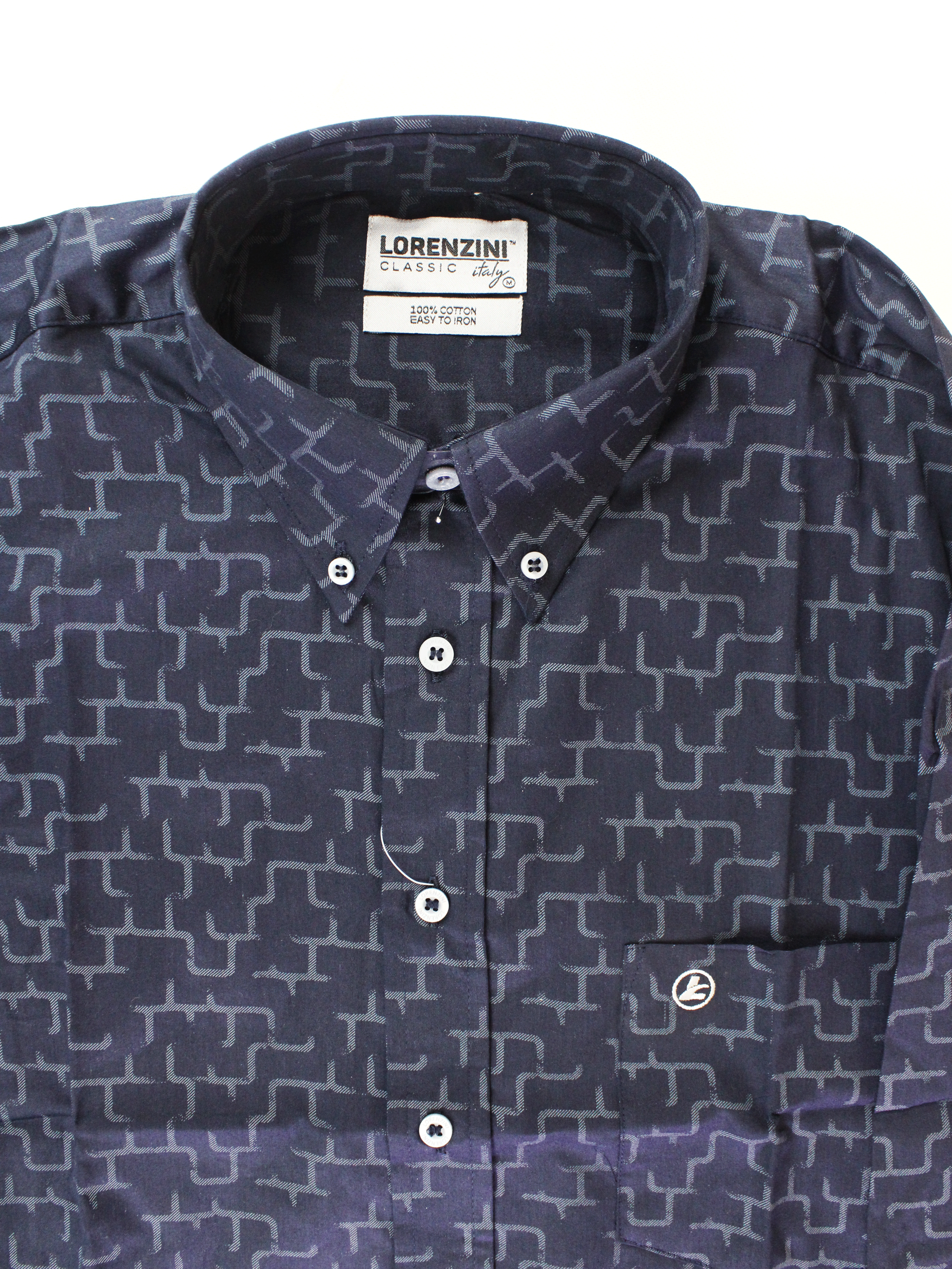 LORENZINI Navy L/S Shirt