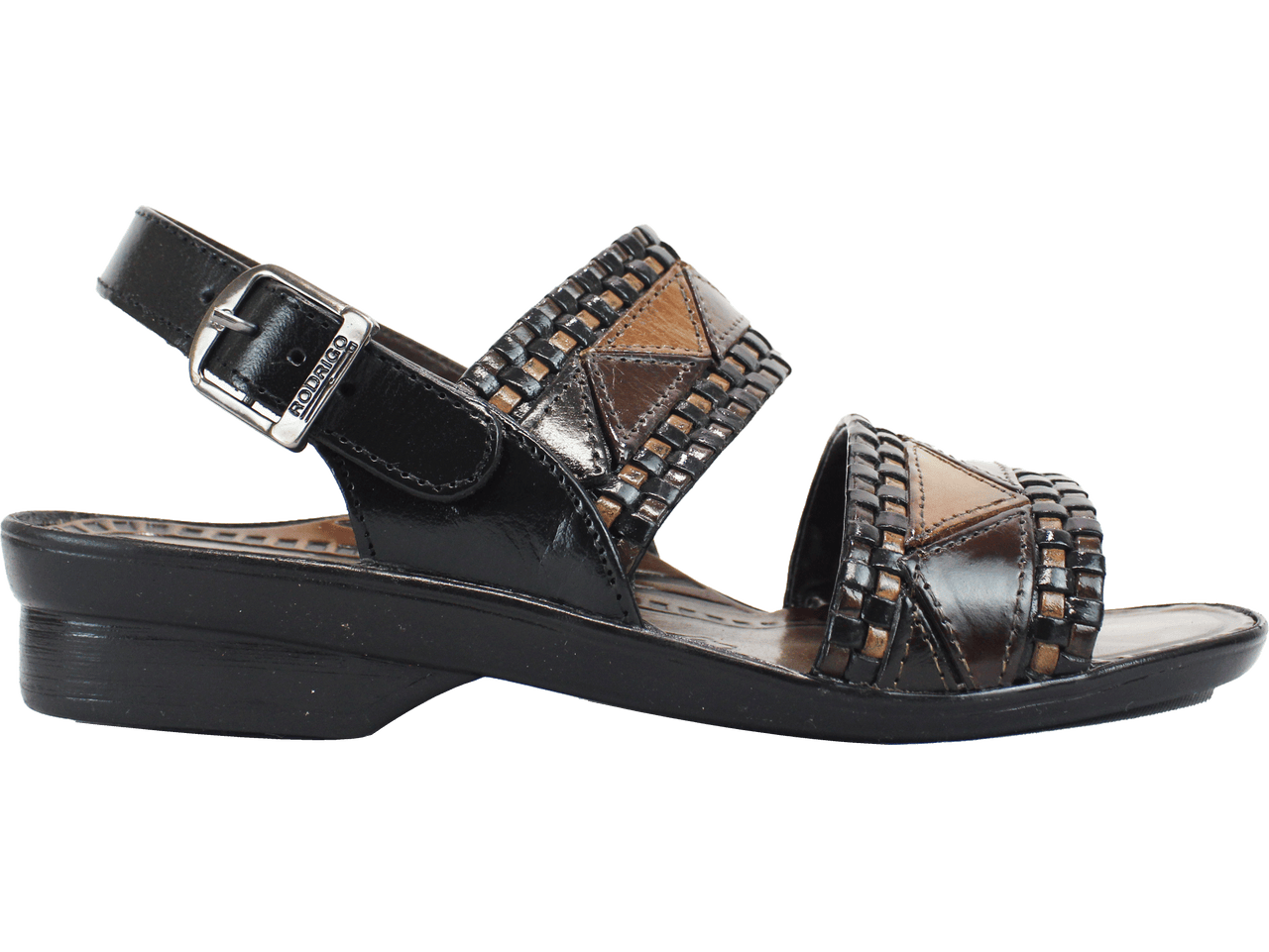 Rodrigo Black Multi Sandal