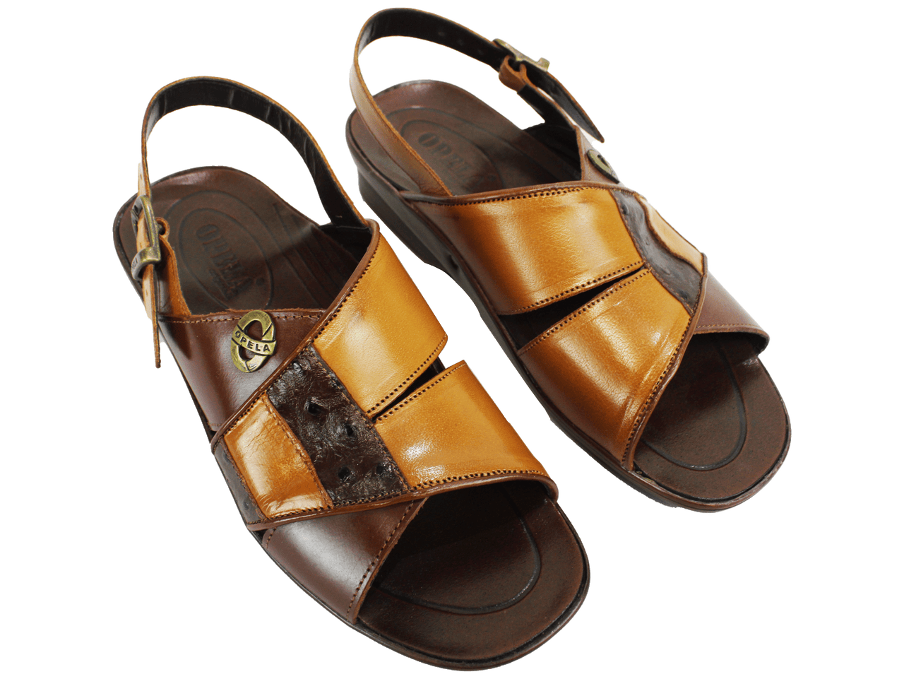 OPELA Cognac Wheat Sandal