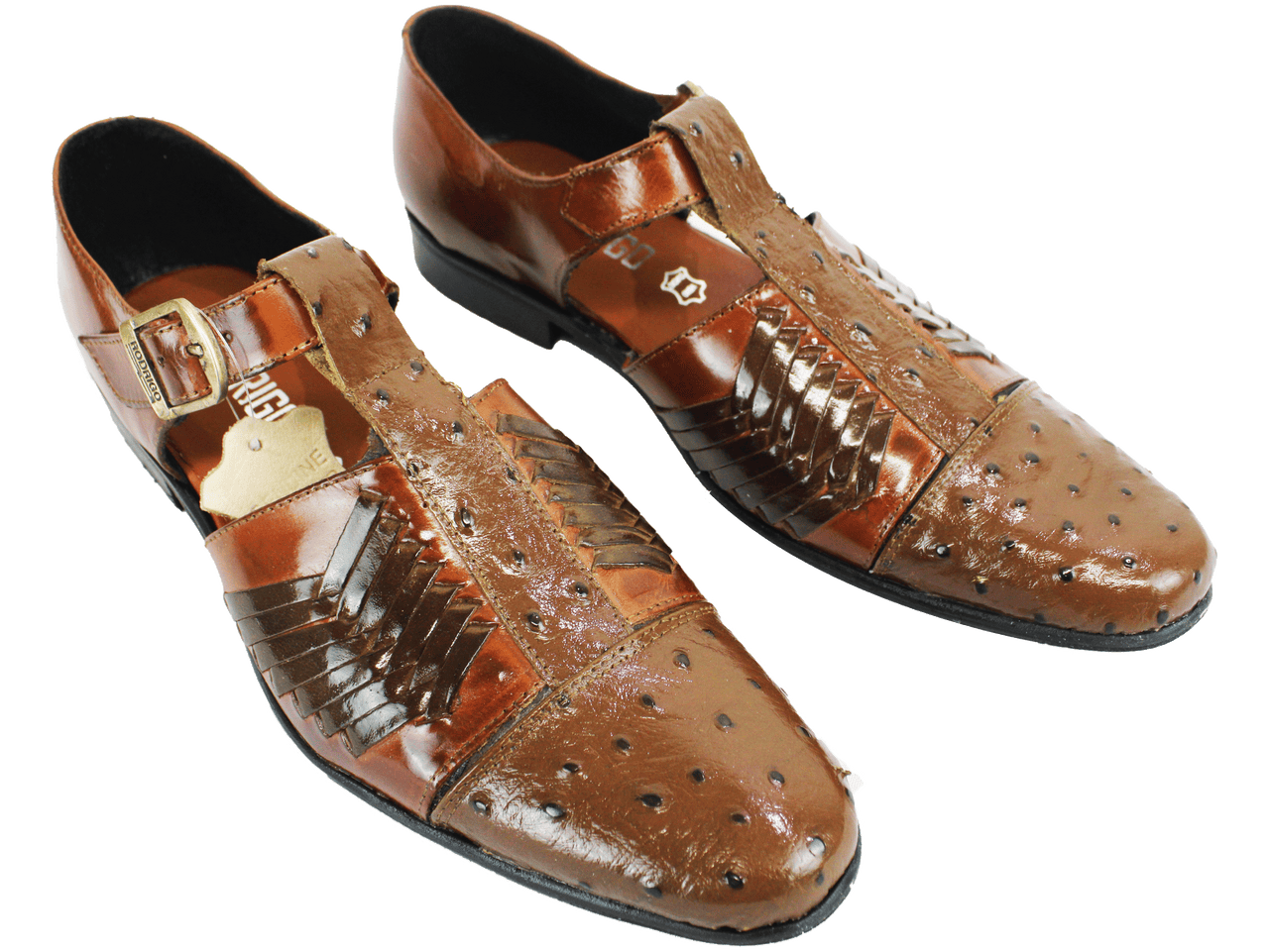 Rodrigo Cognac Brown Sandal Shoe