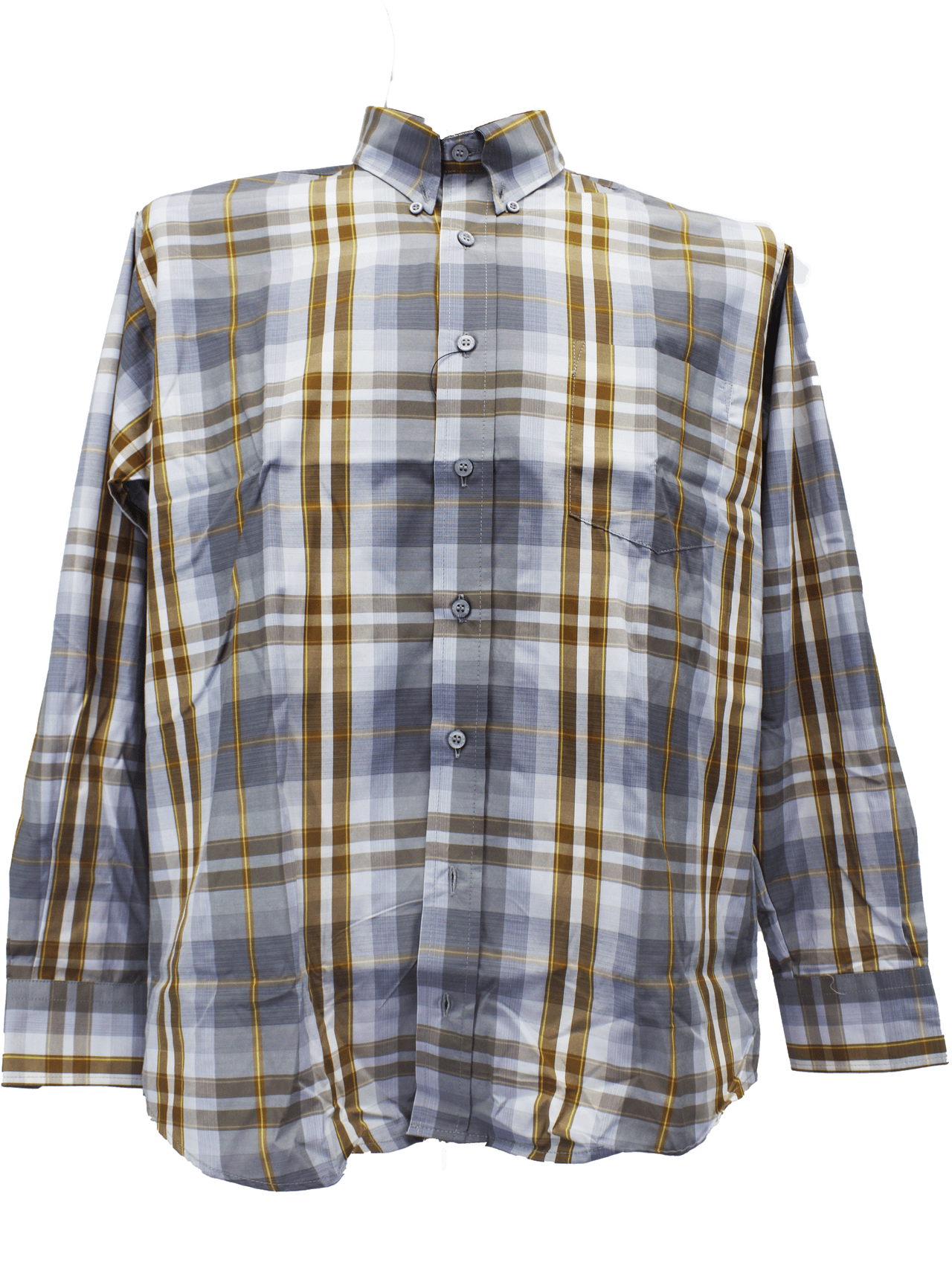 AERO Light Blue/Brown L/S Shirt