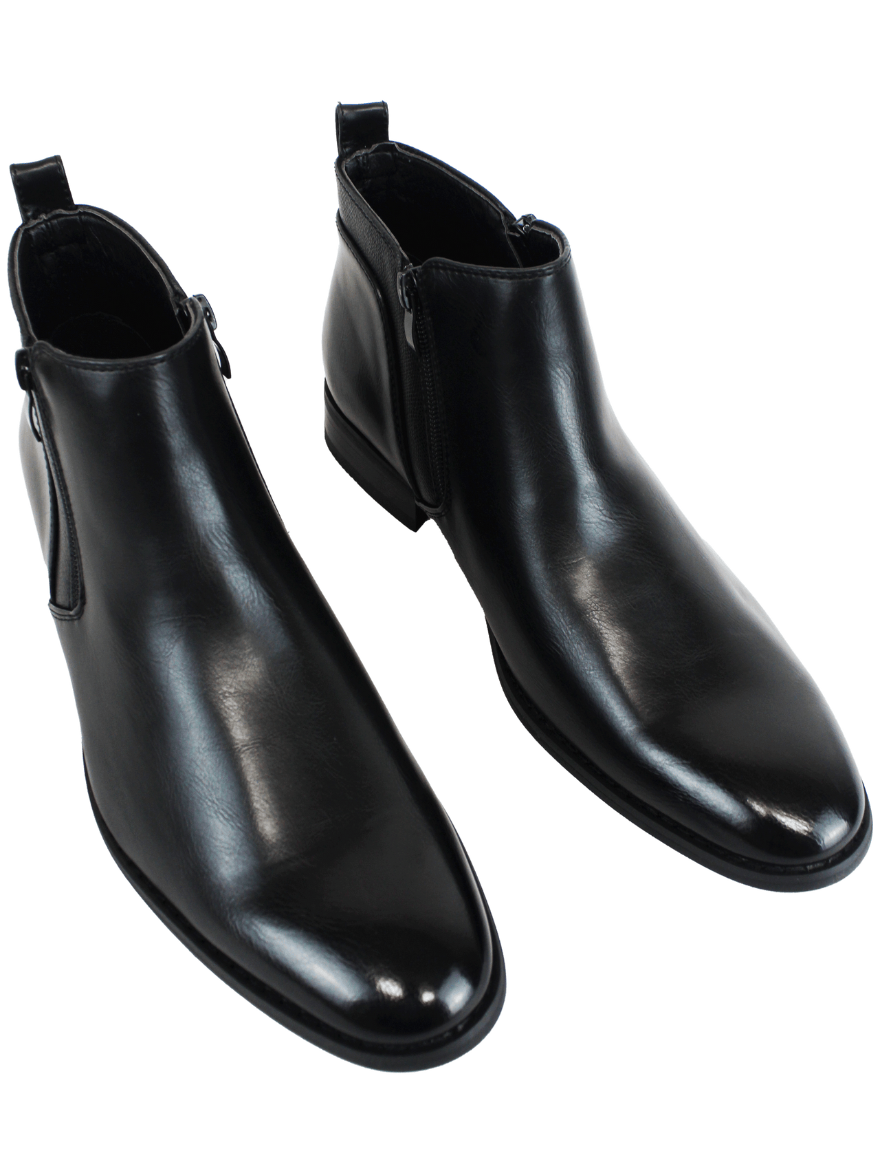 GINO PAOLI Black Mens  Zip Boot