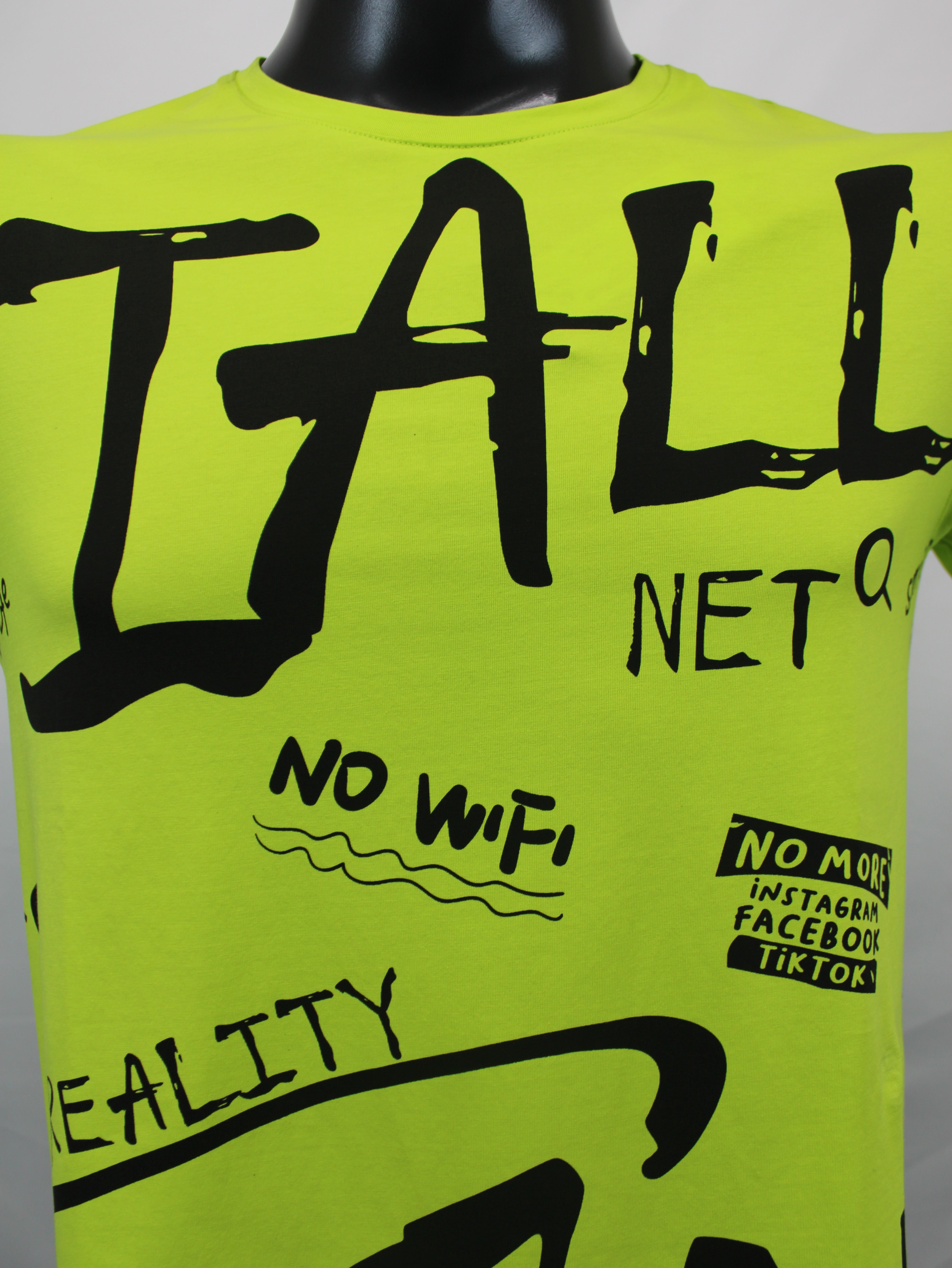 Vialli Creato T-Shirt (Neon Green)