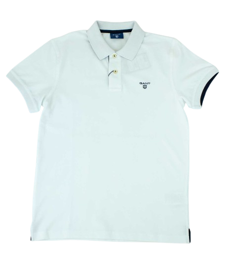 Gant Contrast Collar White Golfer