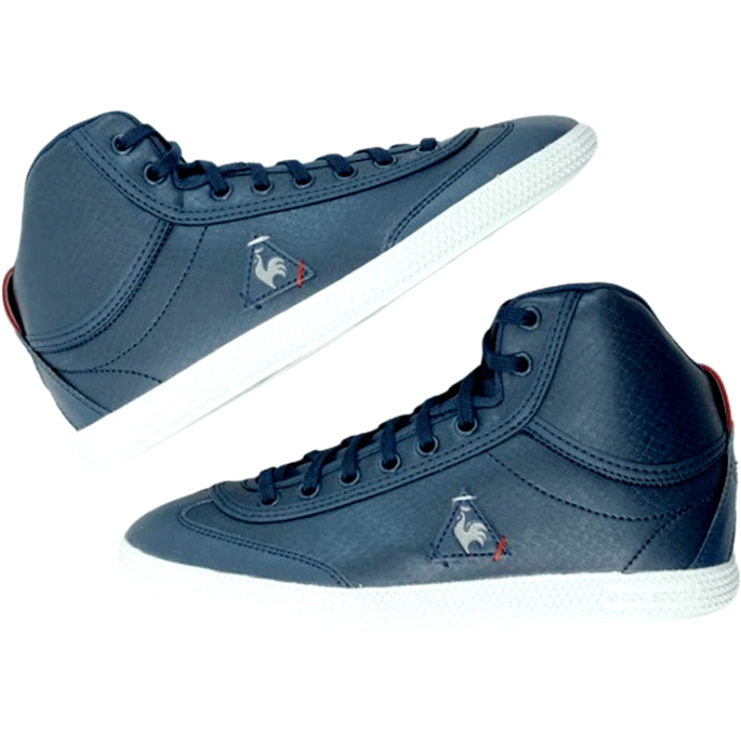 Lecoq Sportif Provencale Mid Navy Sneaker