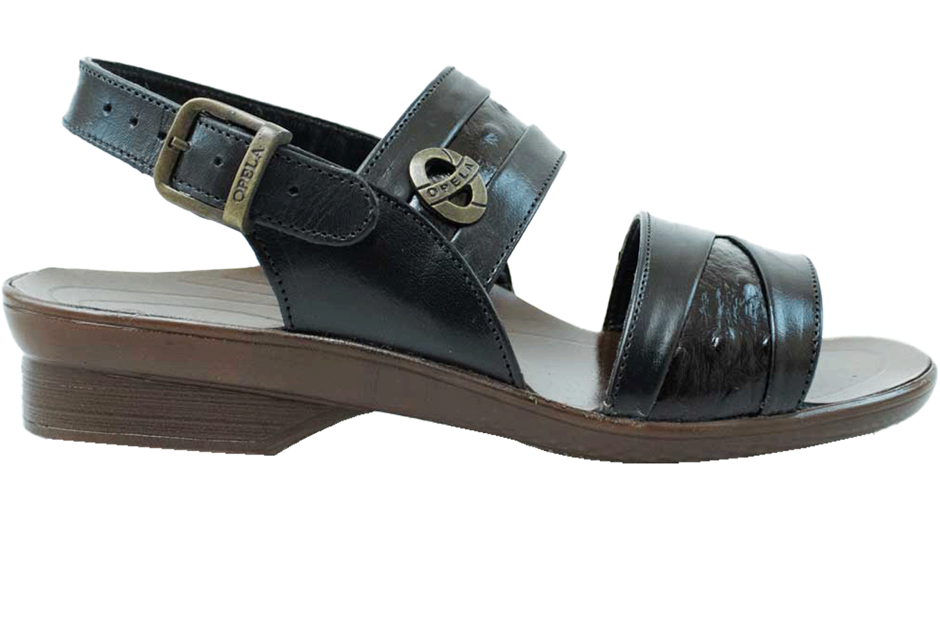 Opela O.strich Black Sandal