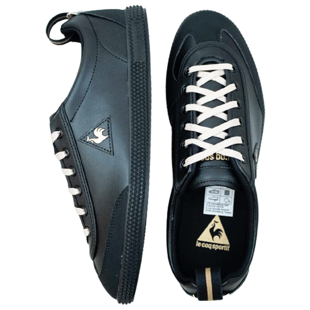 Lecoq Sportif Provencale Lo Black Rose Gold Sneaker