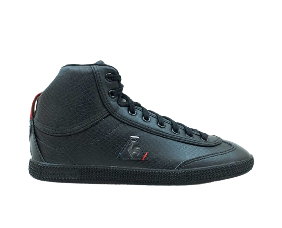 Lecoq Sportif Provencale Mid Cro.c Black Sneakers