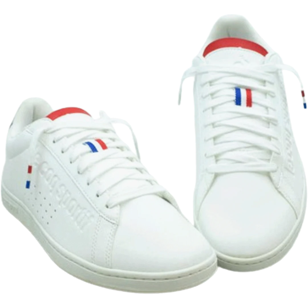 Lecoq Sportif Courtset Optical White Sneaker