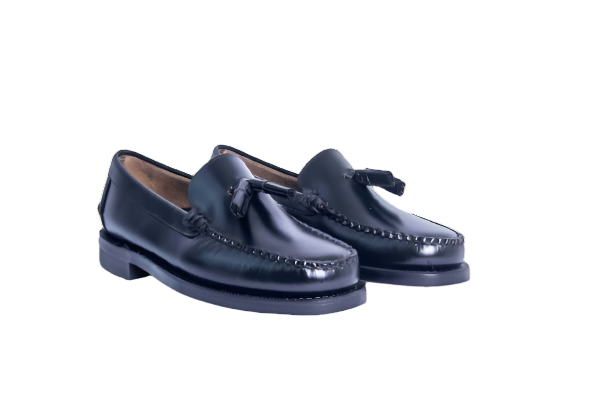 Sebago Leather Bass Classic Will Black Mocassin