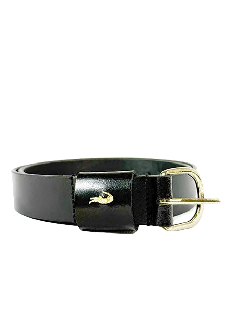 Lacoste Leather  Black Belt