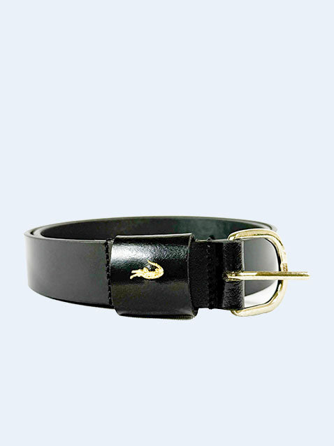 Lacoste Leather  Black Belt