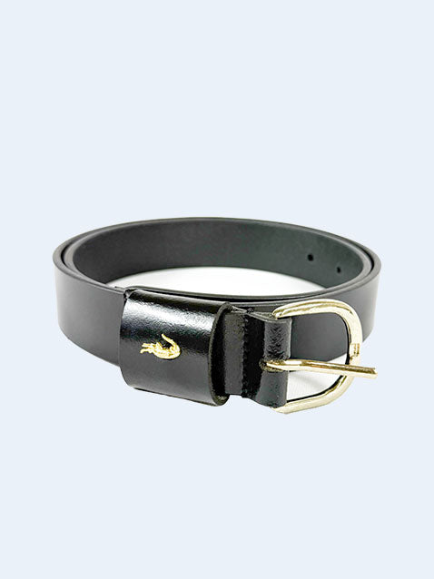 Lacoste Leather  Black Belt