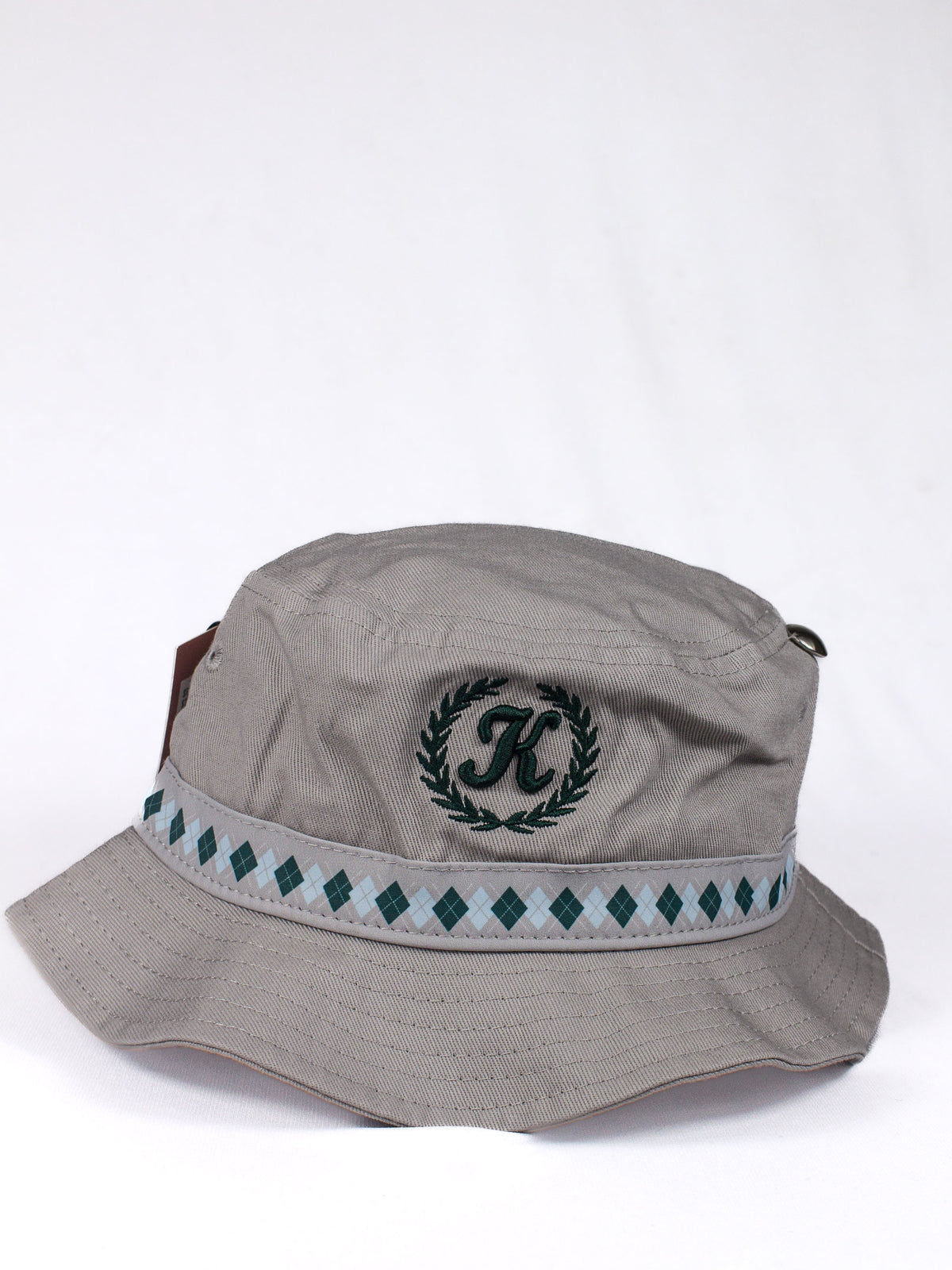 Klevas Nuno White Sporty Bucket Hat