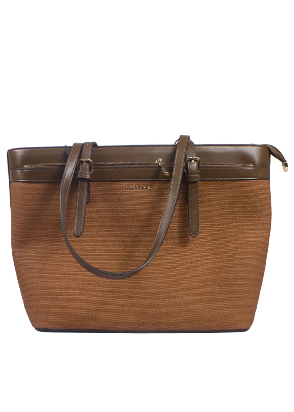 Lasvenis Ladies Handbag - Coffee - Brown