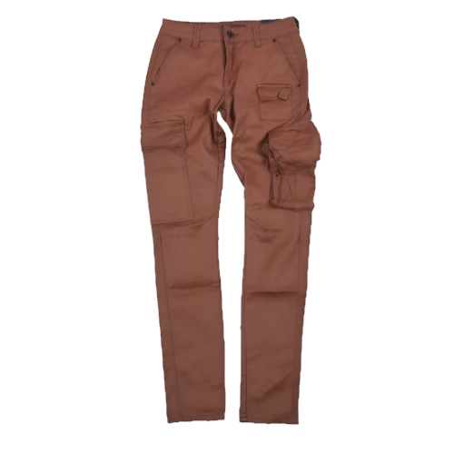 Cutty Camel Wax Skinny Fit Cargo Jean