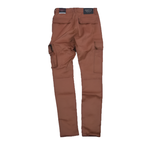 Cutty Camel Wax Skinny Fit Cargo Jean