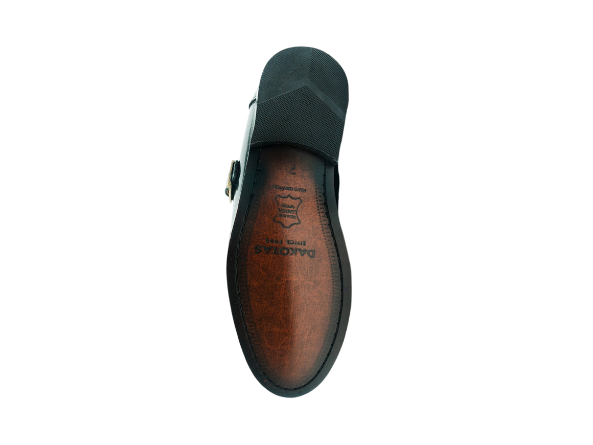 Dakota Oliver Hi Shine Strap Mocassin