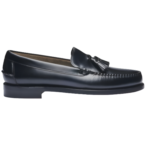 Sebago Leather Bass Classic Will Black Mocassin