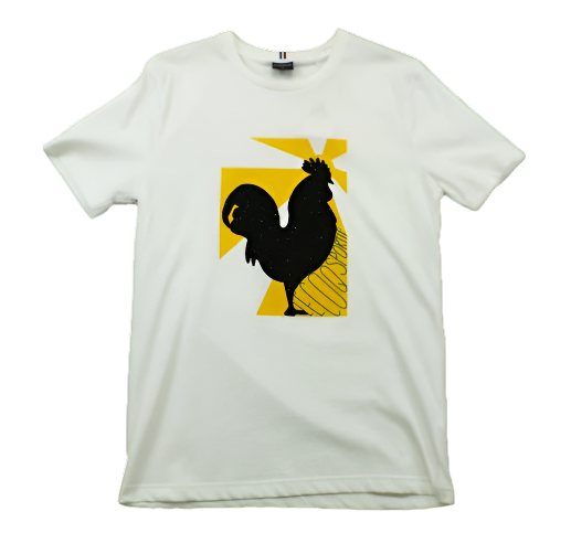 Lecoq Sportif Saison Optical White T Shirt