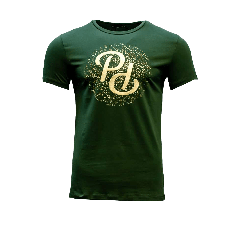 PURE PREMIUM SPLATTER S/S TEE GREEN