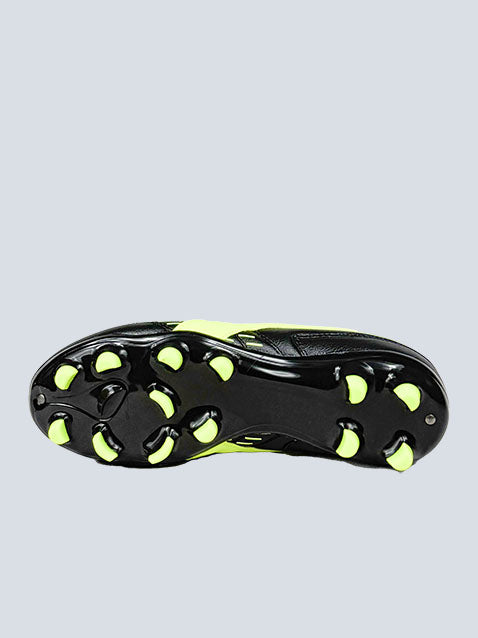 Diadora Black/Green Baleno Soccer Boots