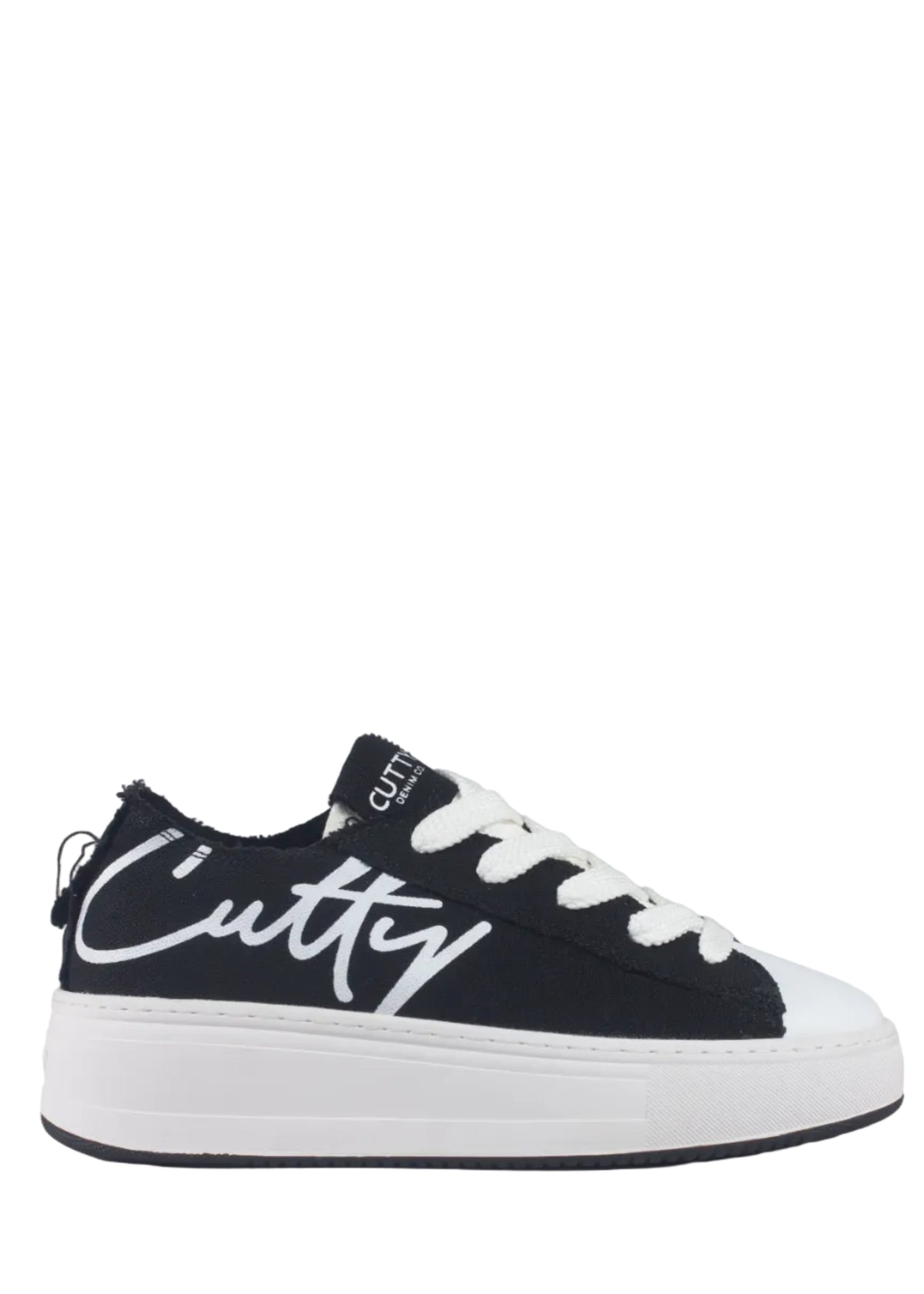 Cutty Men’s Tampa Low Black/White Sneaker