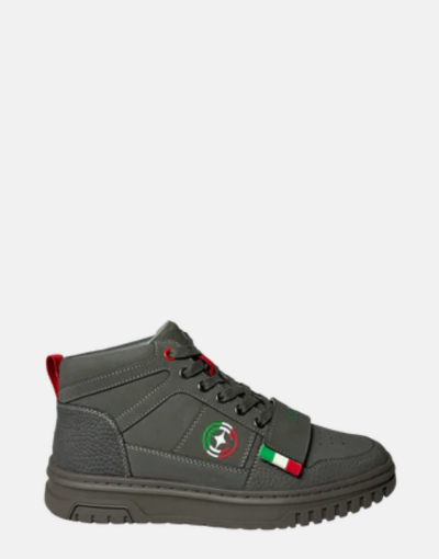 Covali Leather Botas Grey Italian Sneaker