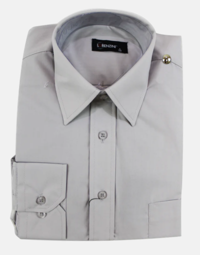 LORENZINI Light Grey L/S Shirt