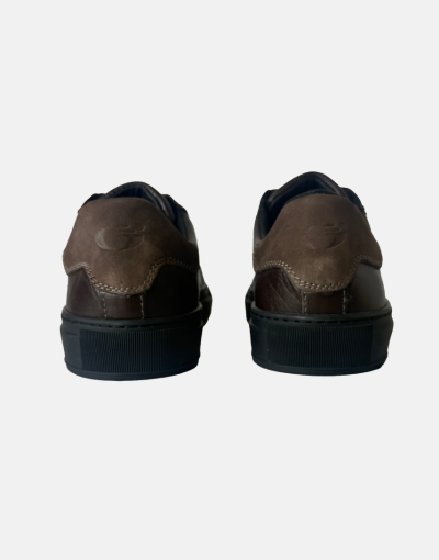 Gian Luca Brown Leather Sneaker