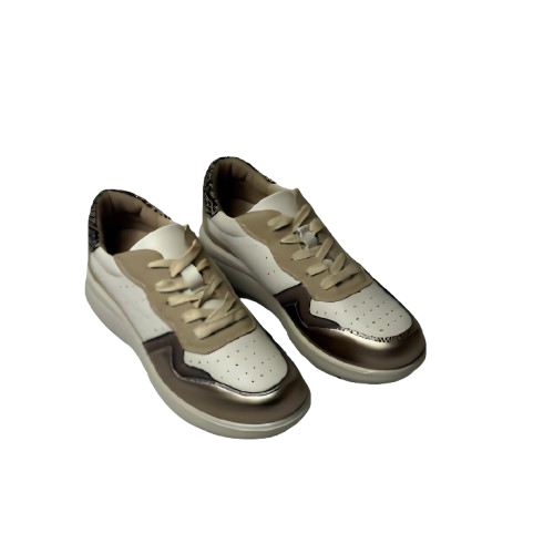 Hush Puppies Ladies Jolanda Gold Sneaker