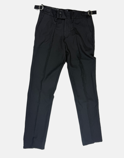 VZ Buckle Trouser Slim Fit Black