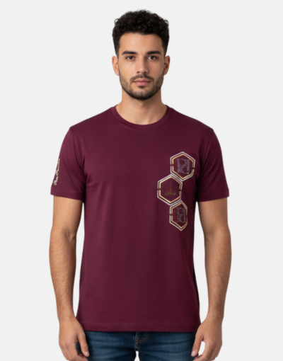 Pure Premium Spinelli Burgundy T Shirt