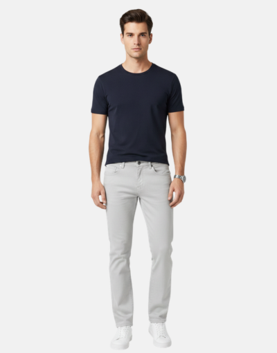 Pure Premium Lorenzo OFF White Slim Fit Jeans