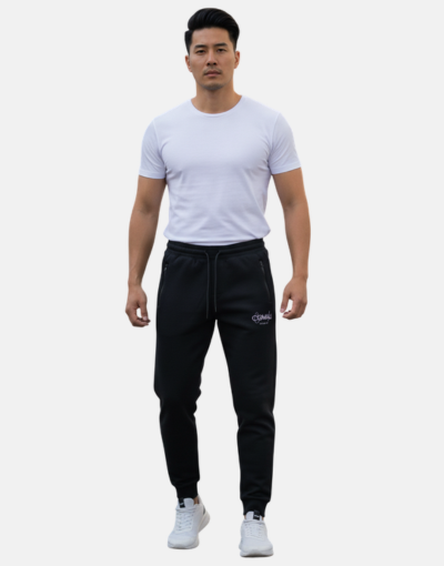 COVALI Nadal Black Track Pants