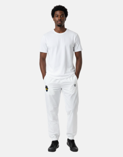 COVALI Atletico White Trackpants