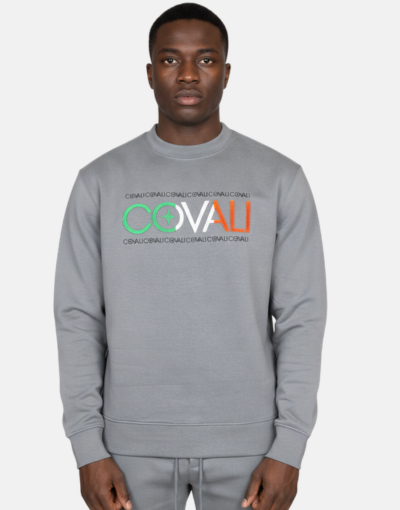 COVALI Bolsena Italia  Grey Sweater