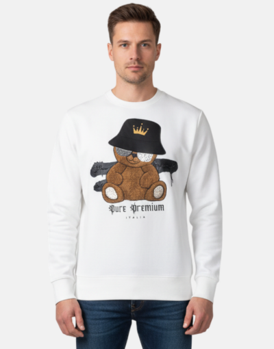 PURE PREMIUM Namek White Sweater