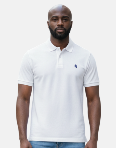 Pringle Austyn Pique White Golfer