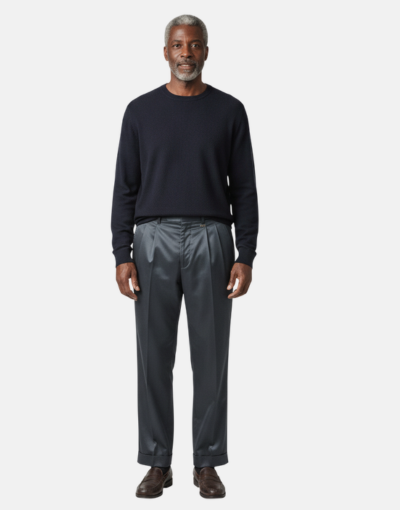 Navada Teal 1 Pleat Trouser
