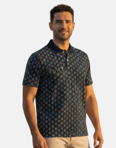 Rossini Italian Navy Golfer Double Mercerised