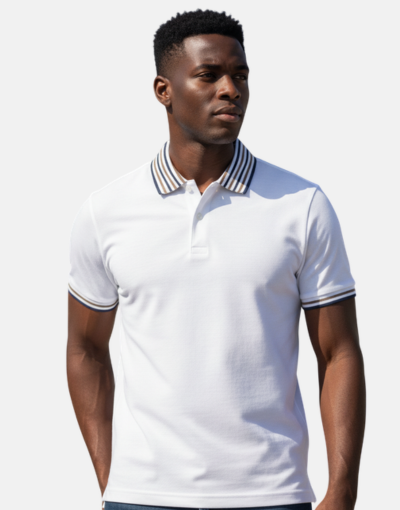 Rossini Italian Golfer White Double Mercerized