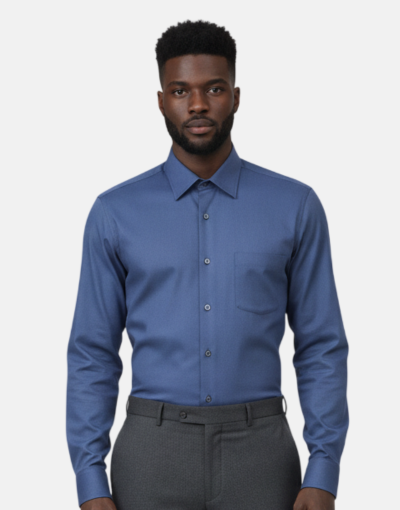 Rossini LS Saturn Blue Shirt