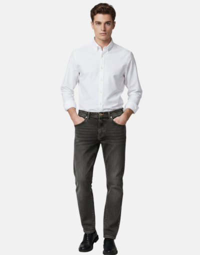 Rossini Roma Black Denim Jeans