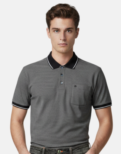 Rossini Italian Black Golfer Double  Mercerized