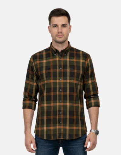 Cable LS Green Shirt